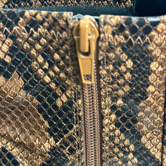 Aldo Faux Snake Skin Ankle Boot - Picture 2 of 9